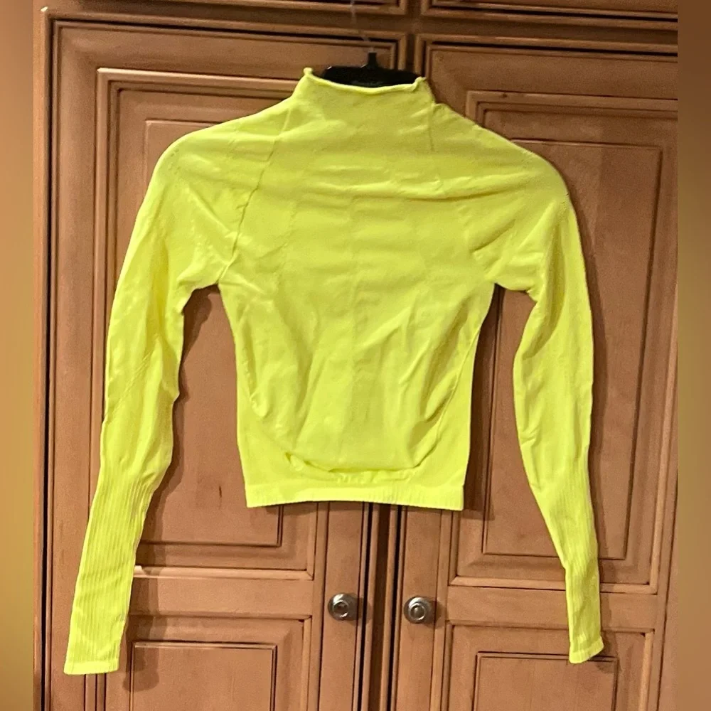 NWOT Free People Good Karma High Neck Layer Top